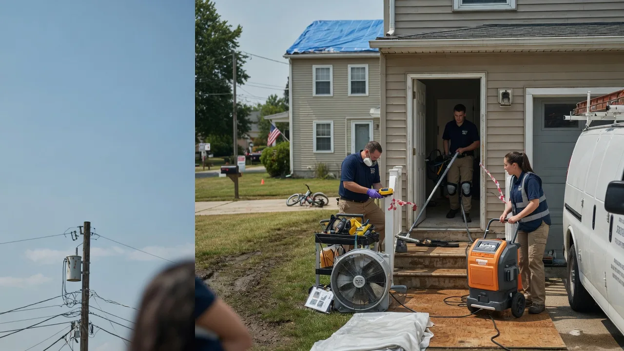 Water Damage Repair in Mahaffey, PA near me